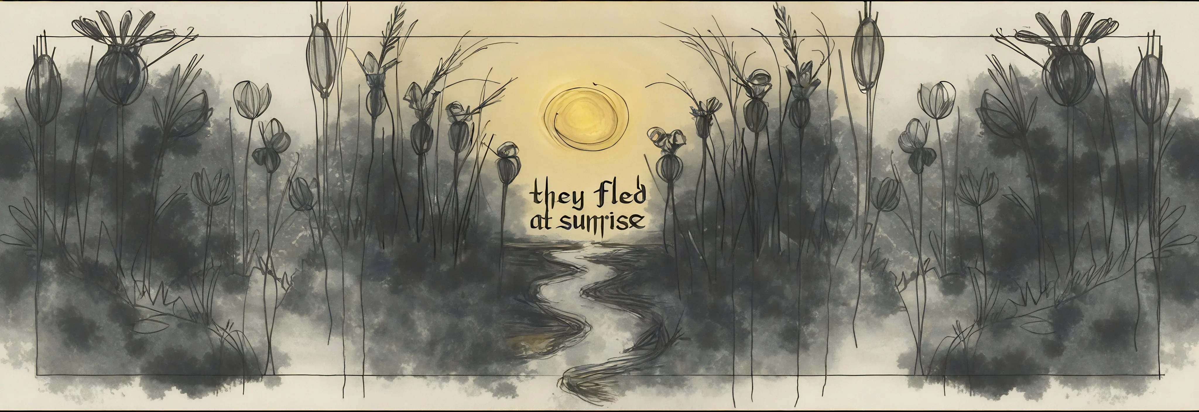 They Fled at Sunrise