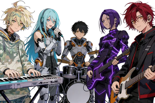 Re:0ne band illustration